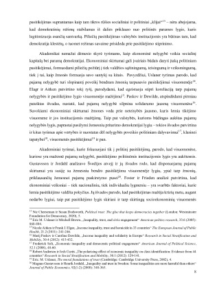 SOCIALINIŲ IR EKONOMINIŲ VEIKSNIŲ ĮTAKA POLITINIAM PASITIKĖJIMUI - DAUGIAPAKOPĖ VIDURIO IR RYTŲ EUROPOS VALSTYBIŲ ANALIZĖ. Paveikslėlis 8
