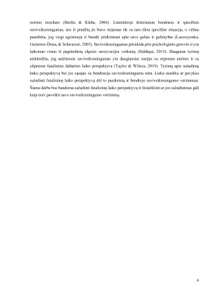 Fatalistinės dabarties laiko perspektyvos sąsajos su bendruoju saviveiksmingumu. Paveikslėlis 6