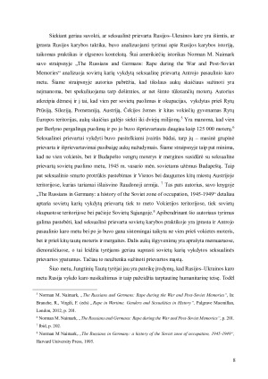 SEKSUALINĖ PRIEVARTA KAIP KARO ĮRANKIS. RUSIJOS - UKRAINOS KARO ANALIZĖ. Paveikslėlis 8