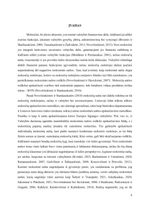 GYVENTOJO MOKESTINĖS NAŠTOS ANALIZĖ IR VERTINIMAS. Paveikslėlis 6