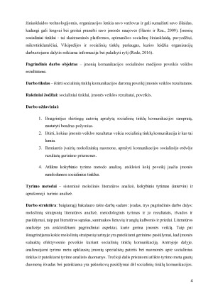 ĮMONIŲ KOMUNIKACIJOS SOCIALINĖSE MEDIJOSE POVEIKIS VEIKLOS REZULTATAMS. Paveikslėlis 4