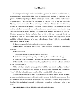 „IBIS KAUNAS CENTRE“ VIEŠBUČIO KOMUNIKACIJA SOCIALINIUOSE TINKLUOSE ANALIZĖ. Paveikslėlis 5