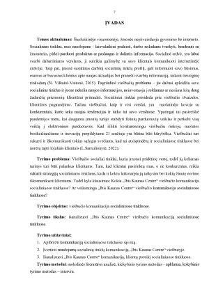 „IBIS KAUNAS CENTRE“ VIEŠBUČIO KOMUNIKACIJA SOCIALINIUOSE TINKLUOSE ANALIZĖ. Paveikslėlis 7