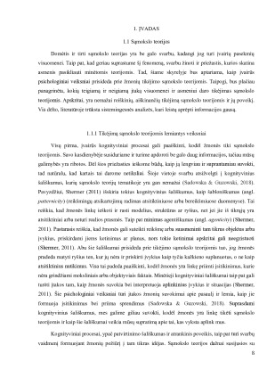 Jaunų žmonių (25–30 m.) kritinio mąstymo, išsilavinimo ir tikėjimo sąmokslo teorijomis sąveika. Paveikslėlis 8