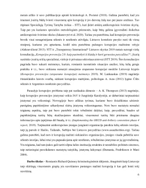 Pastangų mažinti korupciją Lietuvoje rezultatų kriminologinė analizė. Paveikslėlis 6