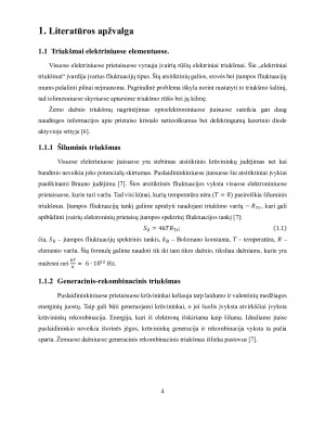 Tolimosios infraraudonosios srities optoelektronikos įtaisų žemo dažnio triukšmo charakteristikos. Paveikslėlis 4