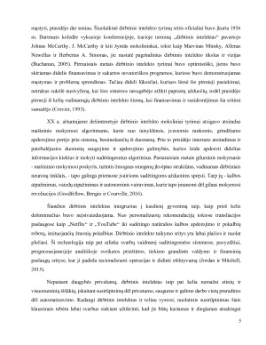 DIRBTINIO INTELEKTO TECHNOLOGIJOS FINANSŲ SEKTORIUJE NAUDA IR REIKALAVIMAI FINANSŲ SPECIALISTAMS. Paveikslėlis 5
