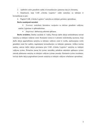 SANTYKIŲ SU TIEKĖJAIS VALDYMAS UAB „GIRTEKA LOGISTICS“. Paveikslėlis 4