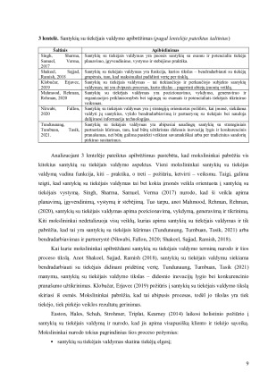 SANTYKIŲ SU TIEKĖJAIS VALDYMAS UAB „GIRTEKA LOGISTICS“. Paveikslėlis 9