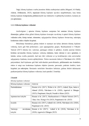 KLIENTŲ LOJALUMĄ DALINIMOSI EKONOMIKOJE LEMIANTYS VEIKSNIAI („AIRBNB“ ATVEJIS). Paveikslėlis 8