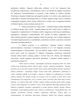 RŪPESTINGUMO FENOMENO REIKŠMĖ SLAUGYTOJAMS. Paveikslėlis 10