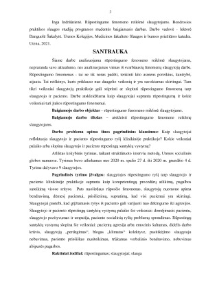 RŪPESTINGUMO FENOMENO REIKŠMĖ SLAUGYTOJAMS. Paveikslėlis 3