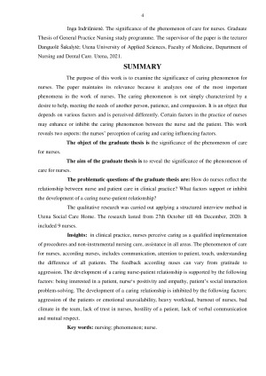 RŪPESTINGUMO FENOMENO REIKŠMĖ SLAUGYTOJAMS. Paveikslėlis 4