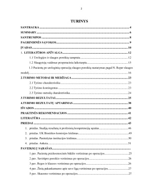 PACIENTŲ, PO UROLOGINIŲ OPERACIJŲ, POOPERACINĖS SLAUGOS POREIKIŲ VERTINIMAS. Paveikslėlis 2