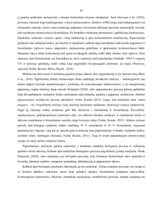 KOMPLEKSINĖS PROCEDŪROS SU VITAMINU C POVEIKIS 30 IR 55 METŲ MOTERŲ PIGMENTUOTAI VEIDO ODAI. Paveikslėlis 10