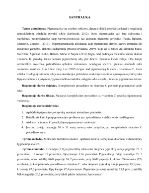 KOMPLEKSINĖS PROCEDŪROS SU VITAMINU C POVEIKIS 30 IR 55 METŲ MOTERŲ PIGMENTUOTAI VEIDO ODAI. Paveikslėlis 3