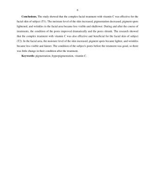 KOMPLEKSINĖS PROCEDŪROS SU VITAMINU C POVEIKIS 30 IR 55 METŲ MOTERŲ PIGMENTUOTAI VEIDO ODAI. Paveikslėlis 6