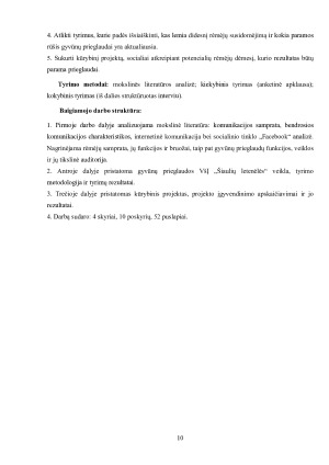 GYVŪNŲ PRIEGLAUDOS „ŠIAULIŲ LETENĖLĖ“ KOMUNIKACIJOS YPATUMAI SOCIALINIAME TINKLE „FACEBOOK“, SIEKIANT PRITRAUKTI RĖMĖJUS. Paveikslėlis 10