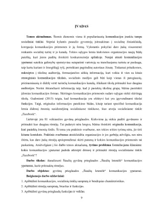 GYVŪNŲ PRIEGLAUDOS „ŠIAULIŲ LETENĖLĖ“ KOMUNIKACIJOS YPATUMAI SOCIALINIAME TINKLE „FACEBOOK“, SIEKIANT PRITRAUKTI RĖMĖJUS. Paveikslėlis 9