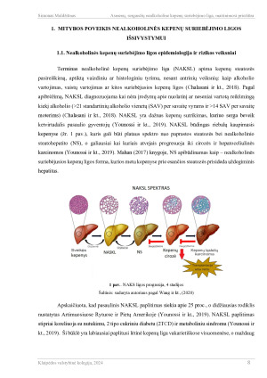 ASMENŲ, SERGANČIŲ NEALKOHOLINE KEPENŲ SURIEBĖJIMO LIGA, MAITINIMOSI PRIEŽIŪRA. Paveikslėlis 8