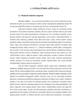 IKISTACIONARINĖ PAGALBA IR SLAUGA ĮTARIANT ŪMŲ MIOKARDO INFARKTĄ. Paveikslėlis 9