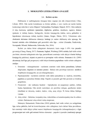 AZELAINO RŪGŠTIES PROCEDŪRŲ TAIKYMAS ESANT IŠRYŠKĖJUSIOMS TELEANGIEKTAZIJOMS. Paveikslėlis 7