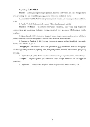 PRASMĖS SUVOKIMAS SLAUGYTOJO DARBE. Paveikslėlis 7