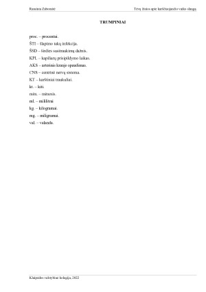 TĖVŲ ŽINIOS APIE KARŠČIUOJANČIO VAIKO SLAUGĄ. Paveikslėlis 7