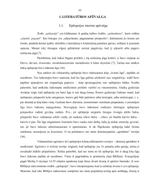 PACIENTŲ, SERGANČIŲ EPILEPSIJA, SLAUGA. Paveikslėlis 10