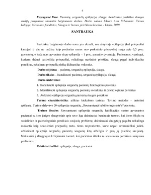 PACIENTŲ, SERGANČIŲ EPILEPSIJA, SLAUGA. Paveikslėlis 4