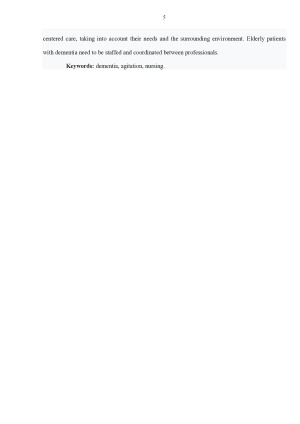 SENATVINE DEMENCIJA SERGANČIŲ PACIENTŲ SLAUGOS PROBLEMOS IR SPRENDIMO BŪDAI. Paveikslėlis 5