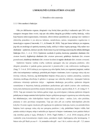 KONTROLIUOTO RADIJO DAŽNIO IR TRANSDERMIJOS POVEIKIS VEIDO SRITIES ODOS RAUKŠLĖMS. Paveikslėlis 7