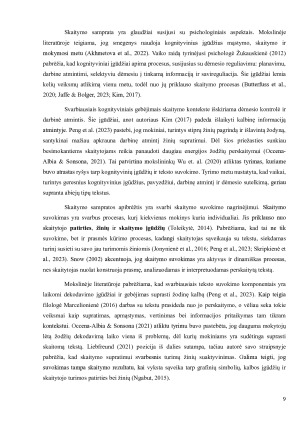 Teksto suvokimo ugdymo sąsajos lietuvių kalbos ir matematikos pamokoje. Paveikslėlis 9
