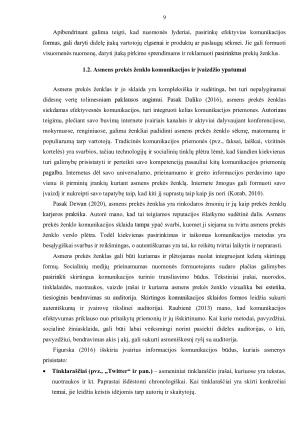 ASMENS PREKĖS ŽENKLO KOMUNIKACIJOS POVEIKIS VARTOTOJŲ ELGSENAI. Paveikslėlis 10