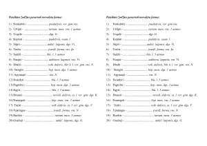 Morfologijos užduotys 10 kl.