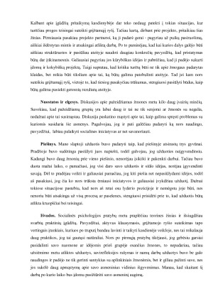 Socialinė psichologija. Savirefleksija. Paveikslėlis 5