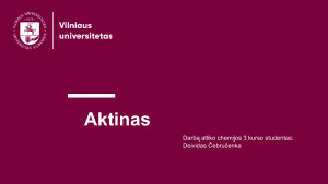 Aktinas. Paveikslėlis 1