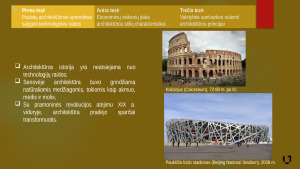 Istorinė pastatų architektūros stilių kaita. Paveikslėlis 3