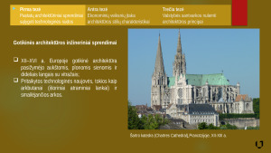 Istorinė pastatų architektūros stilių kaita. Paveikslėlis 5