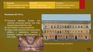 Istorinė pastatų architektūros stilių kaita. Paveikslėlis 9