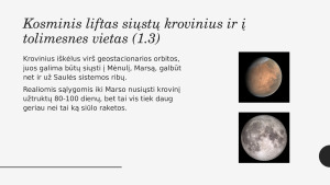 Kosminis liftas (prezentacijai). Paveikslėlis 10