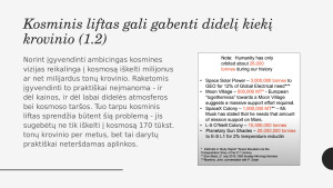 Kosminis liftas (prezentacijai). Paveikslėlis 9