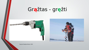 Nosinės šaknyje antra taisyklė. Paveikslėlis 6