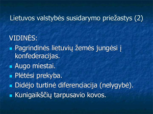 Lietuvos valstybės susidarymo priežastys. Mindaugas.. Paveikslėlis 4