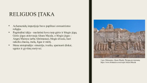 SENOVĖS PERSIJA: ACHEMENIDŲ IMPERIJA. Paveikslėlis 6