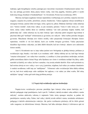 POZITYVIOSIOS SOCIALIZACIJOS VEIKLOS MODELIS - atvejo analizė. Paveikslėlis 3