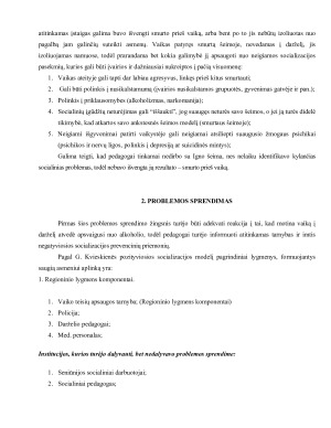 POZITYVIOSIOS SOCIALIZACIJOS VEIKLOS MODELIS - atvejo analizė. Paveikslėlis 4