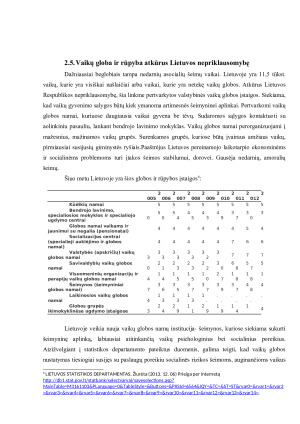 SOCIALINĖS GLOBOS RŪPYBOS ISTORINĖ VEIKLA LIETUVOJE. Paveikslėlis 8