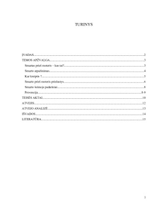 Smurtas prieš moteris šeimoje