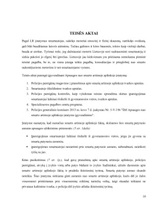 Smurtas prieš moteris šeimoje. Paveikslėlis 10